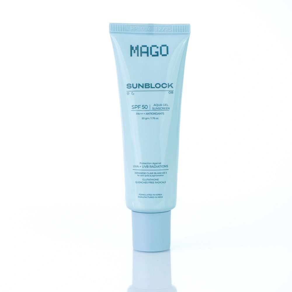 SUNBLOCK SPF 50 AQUA GEL SUNSCREEN